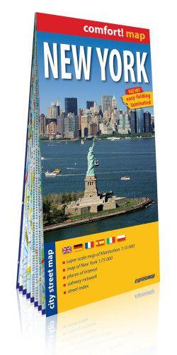 New York City Street Map 1:15000, 1:75000